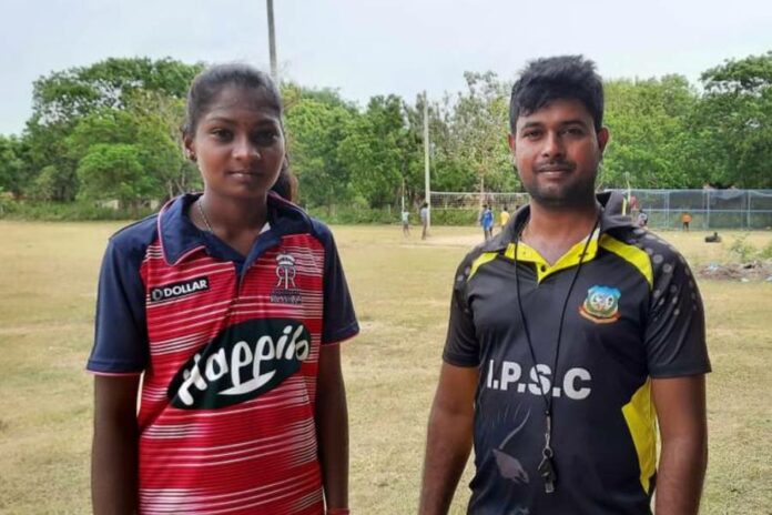 The story of cricket girl from Kilinochi