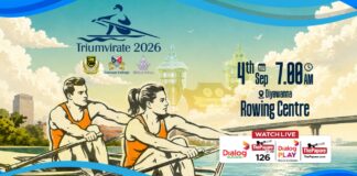 LIVE – Triumvirate 2026 regatta at Diyawanna Rowing Centre Triumvirate 2026 regatta