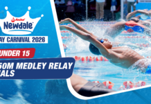 WATCH – HIGHLIGHTS- Under 15 | 4*50m Medley Relay | Anchor Newdale Relay Carnival 2026
