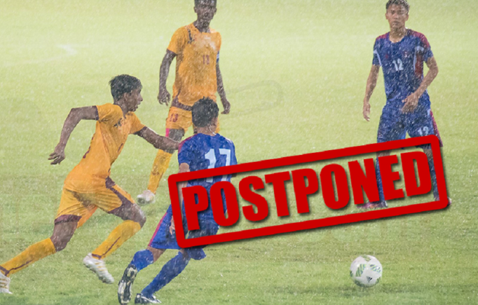 U16 trial Postponed