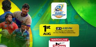 REPLAY – University of Colombo vs Uva Wellassa University – QF 4- Inter University Rugby Championship 2026 University of Colombo vs Uva Wellassa University
