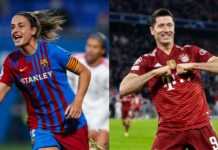 Lewandowski and Putellas claim The Best FIFA Men’s & Women’s titles