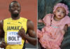 மகளுக்கு மின்னல் என பெயரிட்ட உசைன் போல்ட் Usain Bolt
