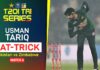 WATCH – Usman Tariq hat-trick vs Zimbabwe | T20I Tri Series – Match 4