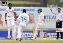 Jayasuriya rips through Australian batting after Chandimal double-century