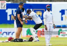 Mathews suffers hamstring tear