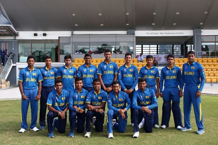 Sri Lanka U19 squad for ICC U19 Youth World Cup
