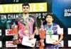 Viren Nettasinghe and Ranithma Liyanage defend National Badminton titles after dazzling performances Sri Lanka Badminton fb page
