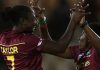 Taylor takes career-best 4/12 as Windies charm home fans