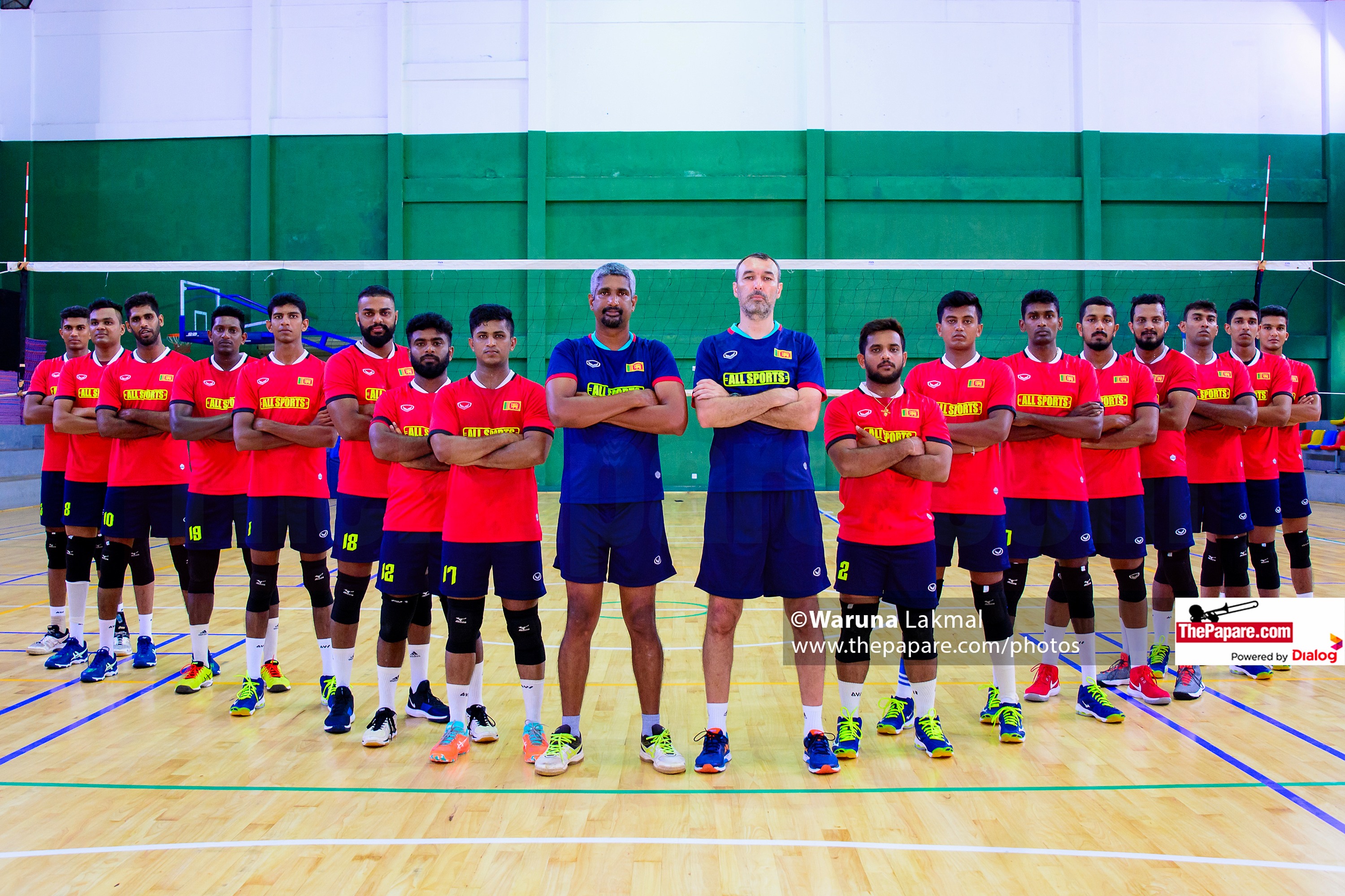 Photos: Sri Lanka Men's Volleyball Squad – Asian Games 2018