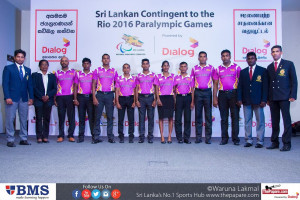 Sri Lankan Para Olympic team unveiled