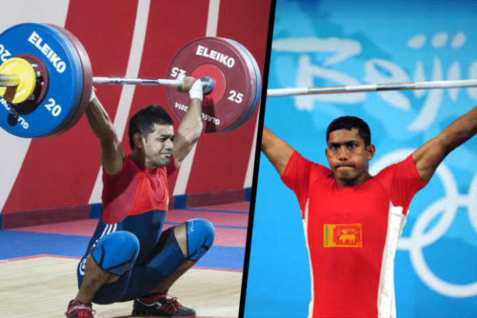 Sri Lankan weight lifters