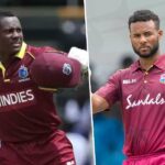 Shai Hope and Rovman Powell