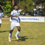 Northern’s Mariyathas Nitharshan celebrating a goal against Southern Province | Ceylon Provincial League 2022 – Independence Trophy