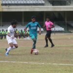 Naveen Jude in action for Western Province against Uva Province | Ceylon Provincial League 2022 – Independence Trophy