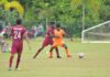 Sabaragamuwa draw first blood against Southern Action from Sabaragamuwa v Southern 1st leg semi-final | Ceylon Provincial League 2022 – Independence Trophy