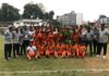 Southern stun Sabaragamuwa to progress to final on Penalties Southern celebrating the win against Sabaragamuwa in the 2nd leg semi-final | Ceylon Provincial League 2022 – Independence Trophy