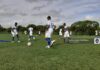 Sri Lanka U20 draw Defenders in practice match Sri Lanka U20 warming-up prior to their practice match against Defenders