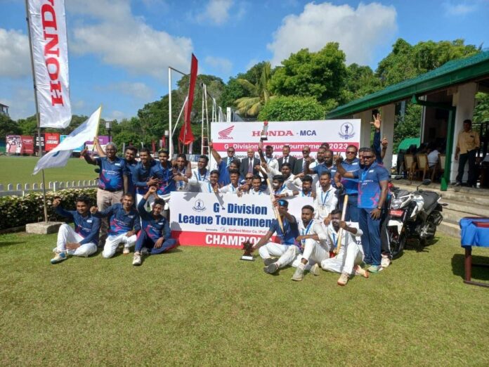 “Honda” Trophy – MCA G Division 25-over League Tournament 2023