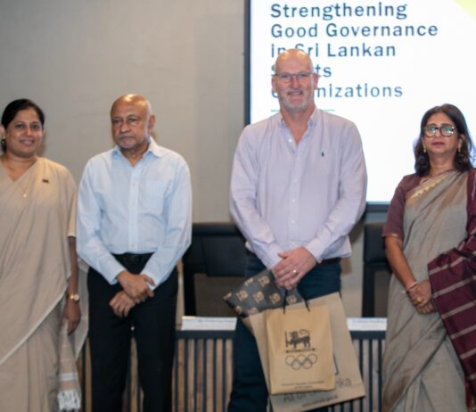 “Culture Eats Strategy for Breakfast”: Prof. Geoff Dickson Inspires Governance Reform in Sri Lankan Sports Strengthening Good Governance in Sri Lankan Sports Organizations