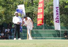 WATCH – Kenula Pihiliyanga 5/42 vs Dharmaraja | 119th Battle of The Maroons Hill Country Kenula Pihiliyanga