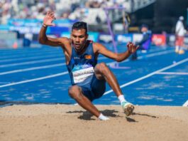 යෙශාන් විස්මිත තුන් පිම්මේ 06 වැනි ස්ථානයට පැමිණෙයි Commonwealth Games 2026
