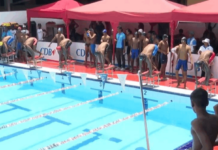 HIGHLIGHTS – Boys U18 200M Freestyle Relay Finals |Nalanda Centennial Swimming Fiesta Boys U18 200M Freestyle Relay Finals