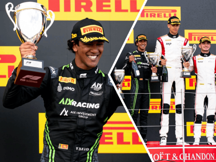 Yevan David creates history with maiden FIA Formula 3 Yevan David creates history with maiden FIA Formula 3