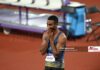 Yupun abeykoon commonwealth medal