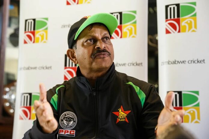 Zimbabwe Coach tests positive