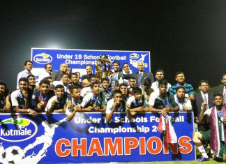 Zahira College - Kotmale Chox U19 Schools Football Champions 2016