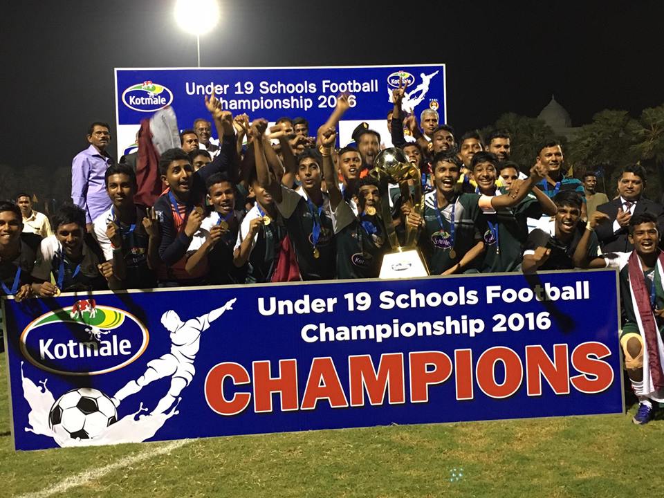 Zahira College (Champions) - Kotmale U19 Schools' Football Championship