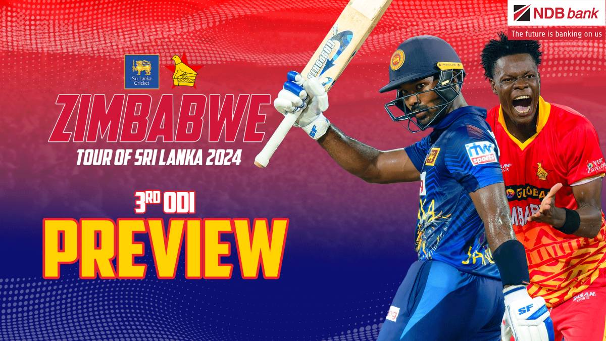 WATCH - Sri Lanka aim series win; Zimbabwe hopes for a stalemate - #