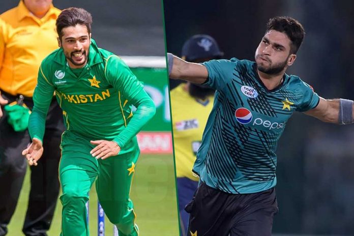 Muhammad Amir replaced by Usman Khan
