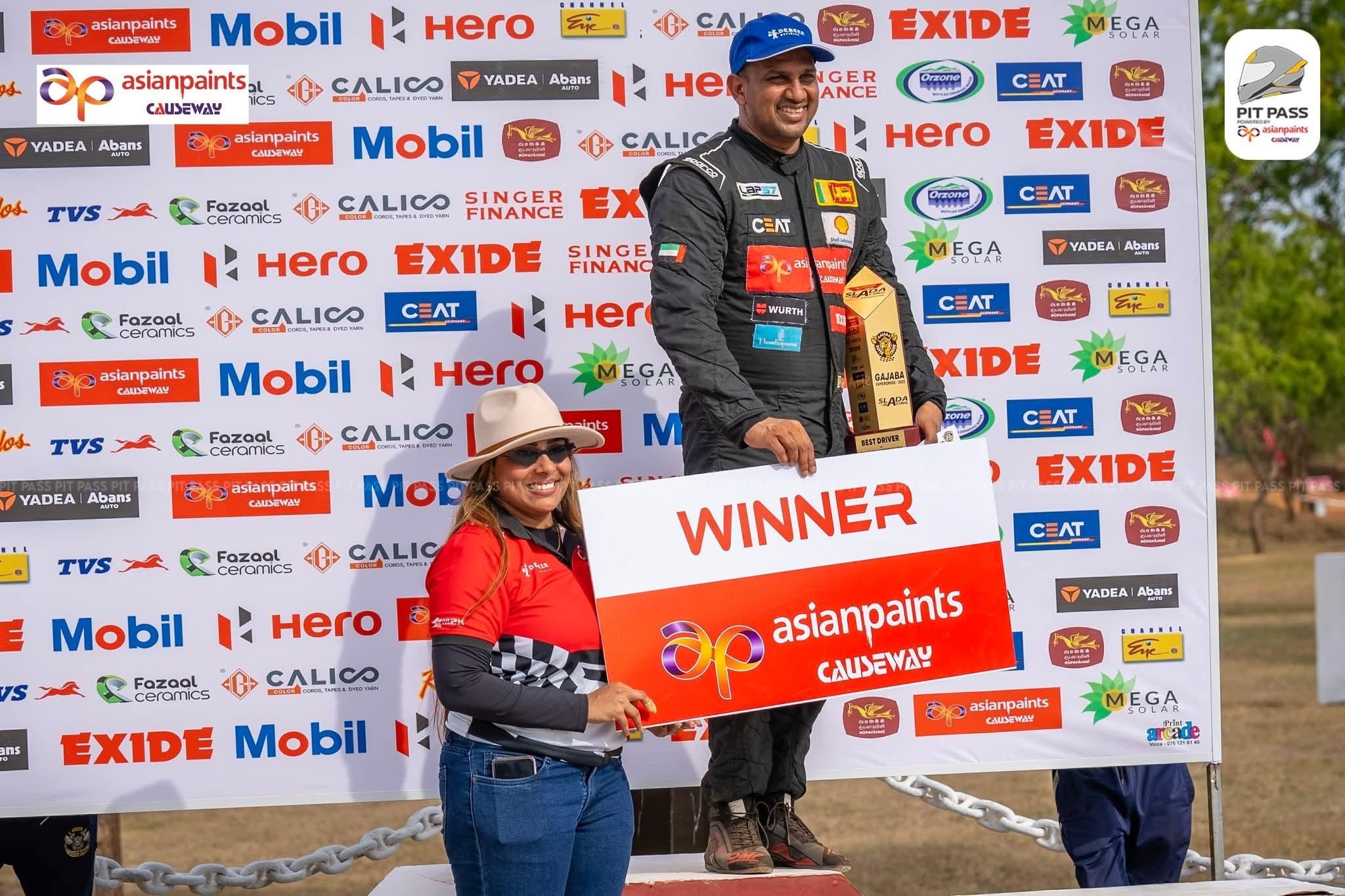 Best Driver - Gajaba Supercross 2025 - Ashan Silva