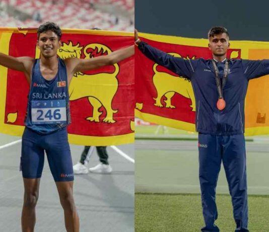 ஆசிய இளையோர் விளையாட்டு விழாவில் ஷானுக்க, சத்துரவுக்கு வெண்கலப் பதக்கங்கள் Asian Youth Games 2025