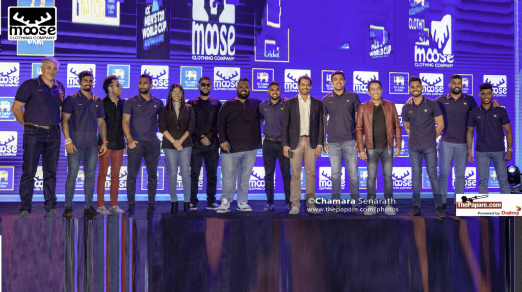 Moose Clothing powers Sri Lanka Cricket as the “Sri Lanka Cricket National Team Sponsor” for T20