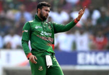 சொந்த மண்ணில் ஓய்வு பெற ஆசை; சகீப் அல் ஹசன் விருப்பம்