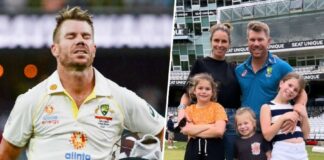 candice gives hint about warner's retirement