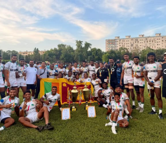 ශ්රී ලංකාව ආසියාවේ වැජඹෙමින් CASA 7s රග්බි ශූරතා ජයග්රහණ ලබයි rugby 7s