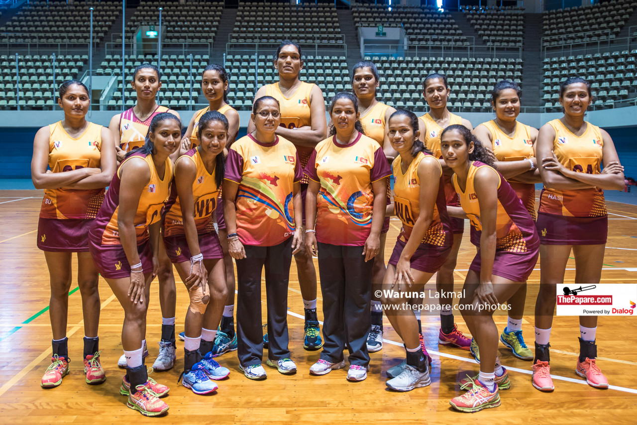 Photos Sri Lanka Netball Team 2018 11th Asian Netball Championship