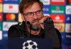 Liverpool preparing for Salzburg like it’s a final, says Klopp