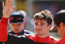 Spanish Grand Prix: Charles Leclerc takes pole for Ferrari despite spin