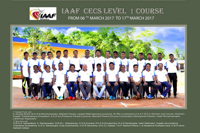 24 Athletic coaches complete IAAF