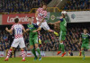 Croatia beat second-string Northern Ireland 3-0 Croatia's Mario Mandzukic in action