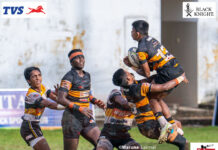 DS Senanayake overcome Mahanama’s strong statement in a tussle of pure Rugby.