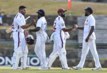 இரண்டாவது டெஸ்ட் சமநிலை; தொடர் மே.இ.தீவுகள் வசம் Sri Lanka tour of West Indies 2026