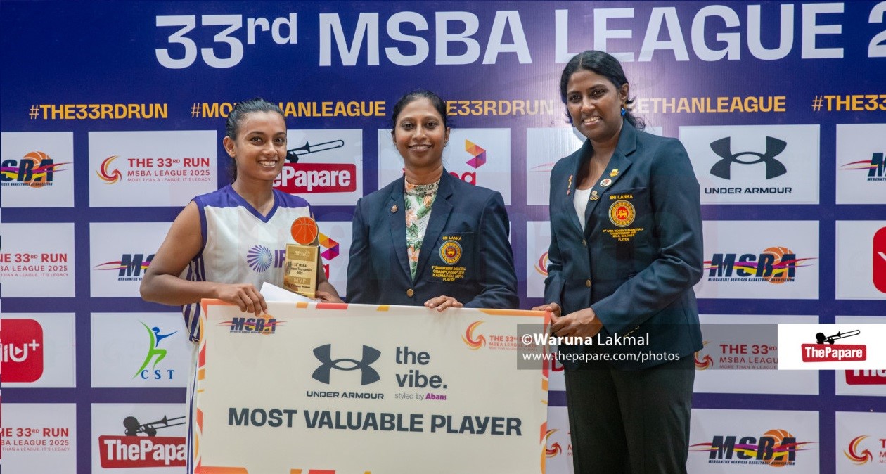 The most valuable player of the tournament Division “C” : Gagani Silva (IFS) 