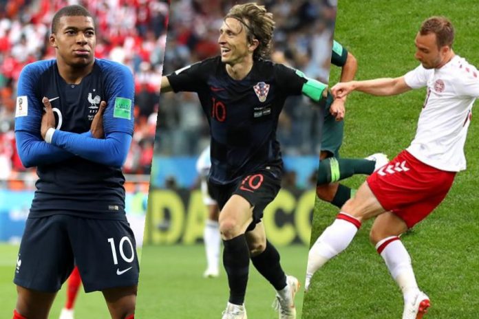 day8 Croatia crush Argentina; France survive Peru