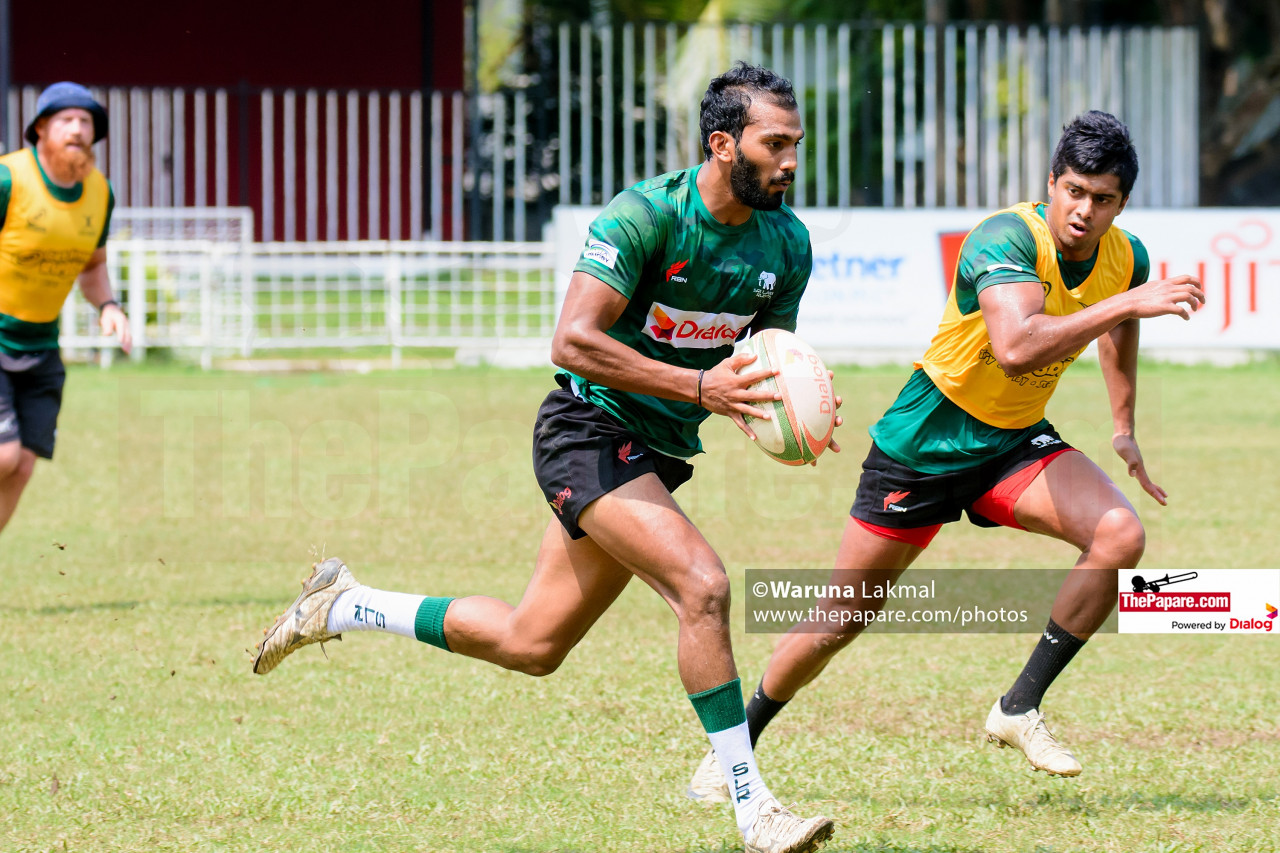 Photos Sri Lanka Rugby final practice session